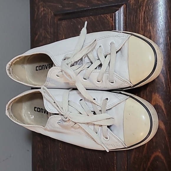 Converse Leather Trainers - Picture 1 of 6
